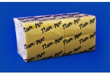 Салфетки 24х24 1-слойн. (ПАПИРУС) 400л/18уп Желтые