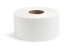 Туалетная бумага белая 2-слойная 100% целлюлоза 150 метров 1/12 в уп. БУМПРО