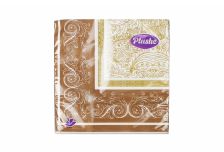 Салфетки 33х33 2-слойн. (PLUSHE Premium Decor) 20л/32уп 
