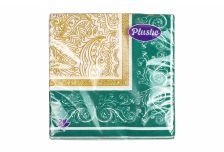 Салфетки 33х33 2-слойн. (PLUSHE Premium Decor) 20л/32уп 
