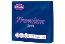 Салфетка Бумажная 33 (Плюше) Plushe premium carre intensive, 2 слоя, 25 листов, интенсив Синий ЮГ