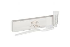Саше зубной набор в картоне, зубная паста 4г, серия Hotel colleсtion(200шт)