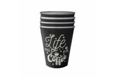 Бумажный стакан ЮГ Кофе жизни (LIFE COFFEE) 250 мл 50/1000шт Ф