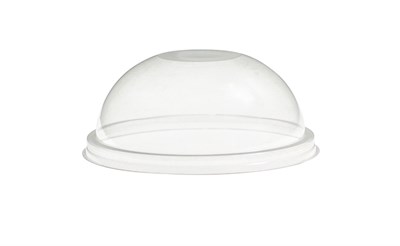 Крышка купол. СТИРОЛ для стак. ПЭТ 95 диам БЕЗ отверст. для ПЭТ стакана 1000 шт. в кор/50 шт. в рук. НФ-00000114