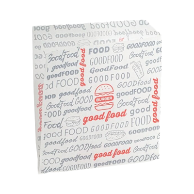 Бумажный пакет - уголок 150 х 170 "Good Food" (гуд фуд) /100/3000/ НФ-00000301