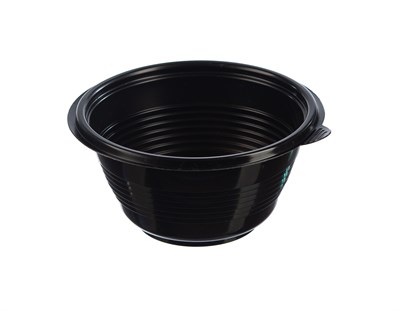 Тарелка ПР-МС-500 (PP)  черное   Протэк   (540шт) Протэк НФ-00014527