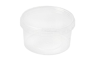 Банка/крышка 0,240 литра прозрачная /95*54/ Спектр-Пласт (1/500 шт) 11260