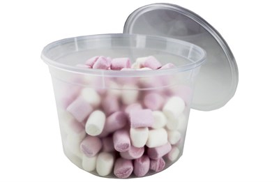 Банка/крышка ВЗЛП 0,500 литра/д 112 мм прозрачная (22/198 шт)  17091