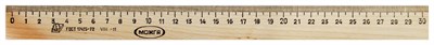 Линейка деревянная 30 см  НФ-00001670