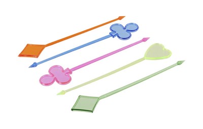 Пика "Карта"     9см /400шт/ Пласт Лидер (20 уп) 110