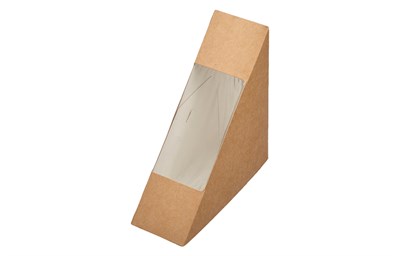 ДоЭко контейнер под сэндвичи ECO SANDWICH 50 130х130х50мм (50/600шт) НФ-00022118