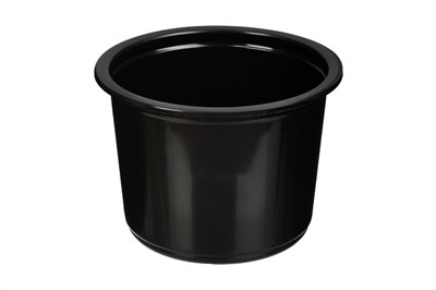 Контейнер К - 127 500 мл суповой черный Стирол (127*68) (50/500) НФ-00003227