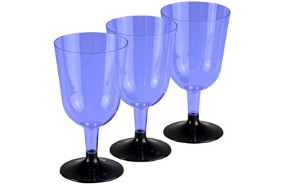 Бокал для Вина 200 мл синий /54уп*6шт/ (324 шт) 8789