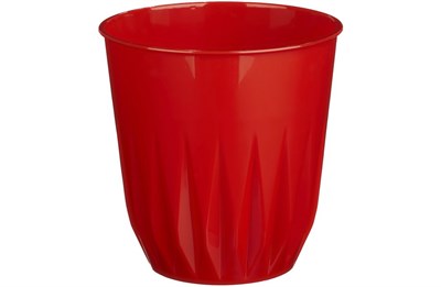 Стакан 0,200л " БАКАРА" красный 25шт/20уп(500шт) (Покровский полимер) 12501