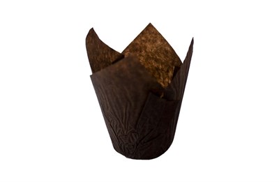 ДоЭко форма бум Тюльпан д50мм в80мм коричневая Патичерри (2400шт) 12750