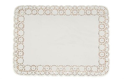 Салфетки прямоугольные 27х35см ажурная (8упх250шт) 7849