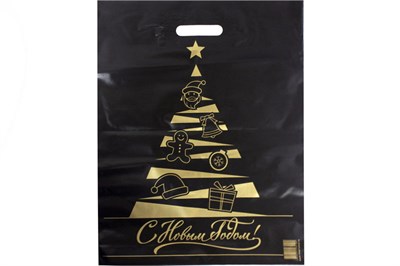 НГ СП 40х50 Елка /2уп х 50шт/ (100шт) 85мкм выруб СП 18937