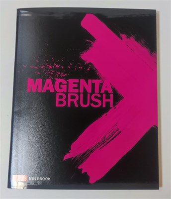 Тетрадь А5 96л ХАТБЕР "Взмах кистью" клетка, выборочный лак НФ-00015237