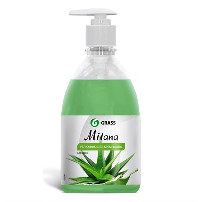 Крем-мыло Милана жидкое Алоэ Вера 500 мл с дозатором 1/15 126600  НФ-00016493