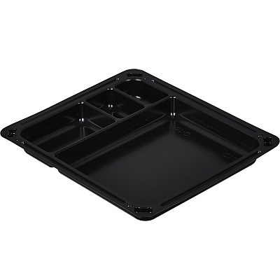 Емкость для суши Комус С-18/4 черная(184*162*44) 1/900  НФ-00017358