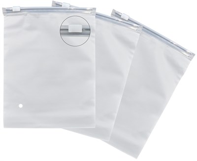 Пакет Зип Лок с бегунком 35*45 матовый с отверстием 140мкм(70+70) 50/1000 НФ-00018254