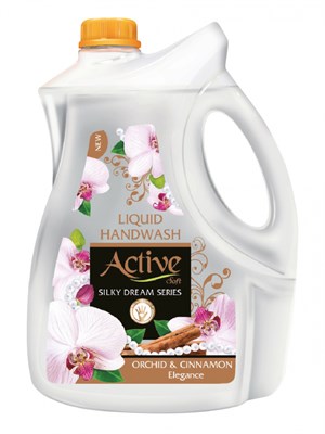 Жидкое мыло Active (Актив) Орхидея/корица 3750 мл ИРАН 1/4 НФ-00019026