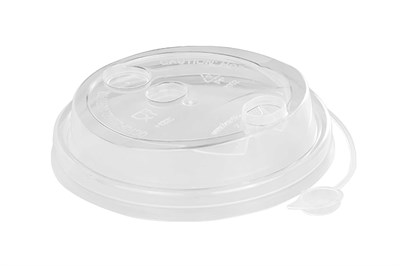 Крышка для стак. Покров д.90мм  (0,300-0,500л)прозрачная матовая(20уп х50шт)  (1000шт) 22133