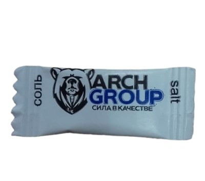 Соль порционная ARCH GROUP(АРЧ ГРУПП) в бум.упаковке 1 гр (1кг/1000 стиков) НФ-00019108