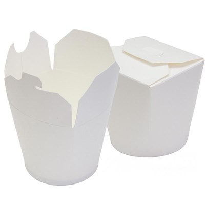 Короб для китайской лапши 560 мл БЕЛЫЙ 20/240 ЮГ НФ-00020658