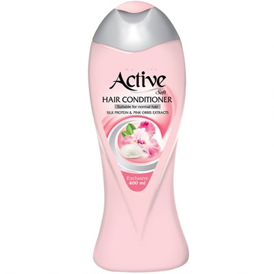 Кондиционер для нормальных волос Active (Актив) "Экстракт розовой лилии", 400 мл ИРАН 1/12 НФ-00021209