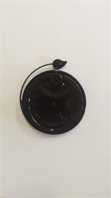 Крышка для стак. СМАРТ д.90мм Черная глянец 50/1000шт НФ-00021846