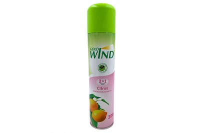 Освежитель воздуха ГОЛД ВИНД Цитрус 300мл (12 шт) Сибиар НФ-00022094