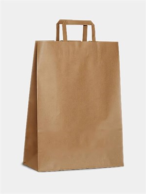 Пакет Крафт с ПЛОСКОЙ ручкой 350х150х450 (250/50) ПП НФ-00022163