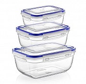 Набор контейнеров 3шт. 0,4+0,8+1,4л. воздухонепроницаемых НФ-00022207