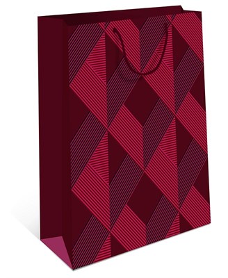 Бум пакеты 18х23х10 Ромб красный   0192.145 НФ-00022259