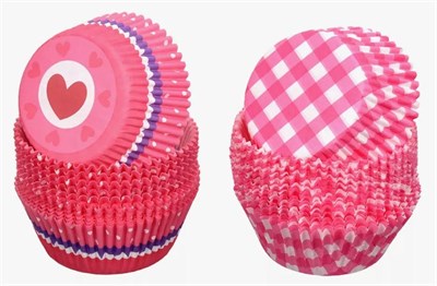 Набор бумажных форм для запекания кексов 50шт. 5*3см. Классика НФ-00025060