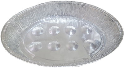 Алюминиевая форма "Гусятница" 6000 мл (50шт) НФ-00025866