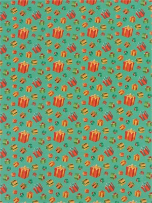 Бумага упаковочная глянцевая двусторонняя «Чебурашка», 70 × 100 см НФ-00025911