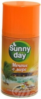 Освежитель воздуха Sunny Day 300мл Мечты о море 1/12 сменный баллон НФ-00025939