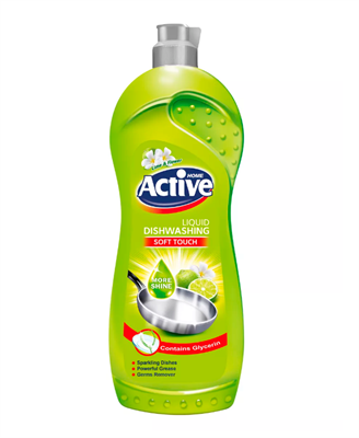 Средство для мытья посуды Active (Актив) Лайм/цветы 750 мл ИРАН 1/12 НФ-00018794