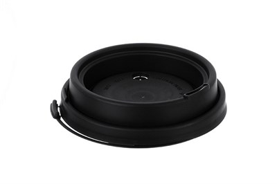 Крышка для стак. тип И Покров д.80мм ПП Чёрная 20уп.х 50шт.(1000шт.) 22032