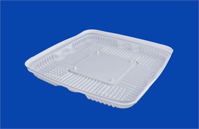 Тортница ИП-240 дно БЕЛЫЙ 2кг /267*267*118/ Протэк (80шт) НФ-00015091