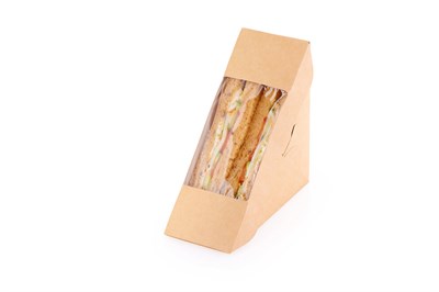 ДоЭко контейнер под сэндвичи ECO OpSandwich Крышка 60 (50/700шт) НФ-00002905