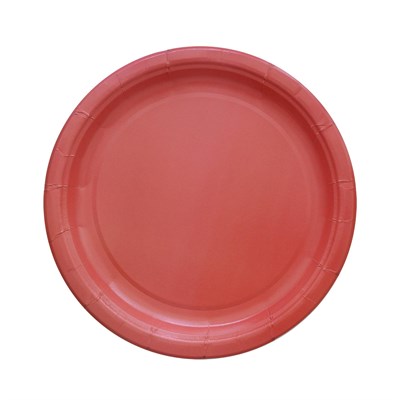 Бум тарелка ИнтроПластика д. 180 мм "Red" (50/500шт) НФ-00024817