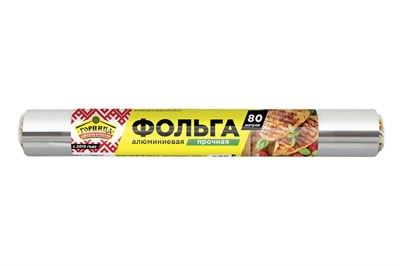 Фольга Горница 440мм х 80м   11 мкр Прочная (12рул) 16272