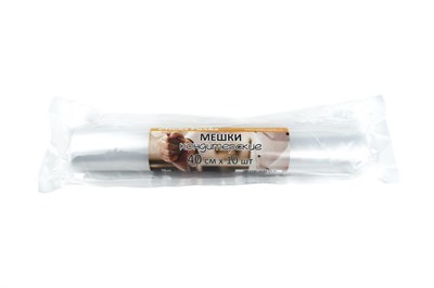 Мешок кондитерский в рулоне AP 40см 90мкр прозр 10шт (24рул) 20419