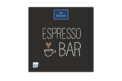 Салфетки 33х33 3 - слойн. Art Bouquet 20 шт (12 уп) Espresso Bar (Кофе)  21511