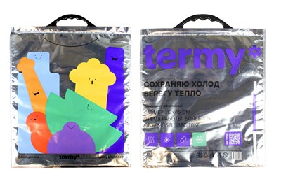 Термопакет Termy STANDART 42x45см, Мет/Мет (100 штук) 22216