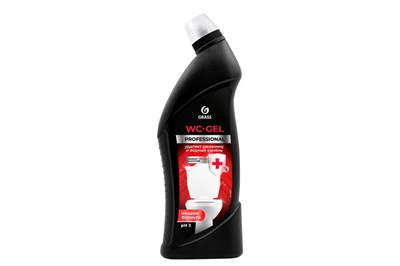 БХ GraSS Средство для чистки сантехники "WC- Gel" Professional, 750 мл (12 шт/кор) НФ-00028378