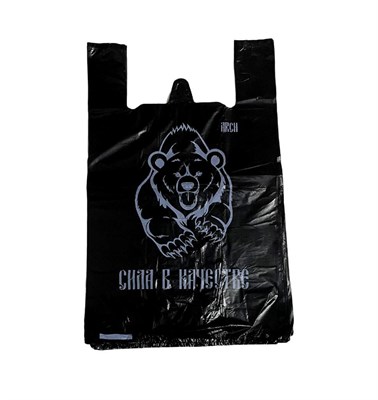 Пакет майка Звезда "АRCH" Медведь 36 х 60 8,5 гр /40 уп х 50 шт/ (2000) НФ-00000007